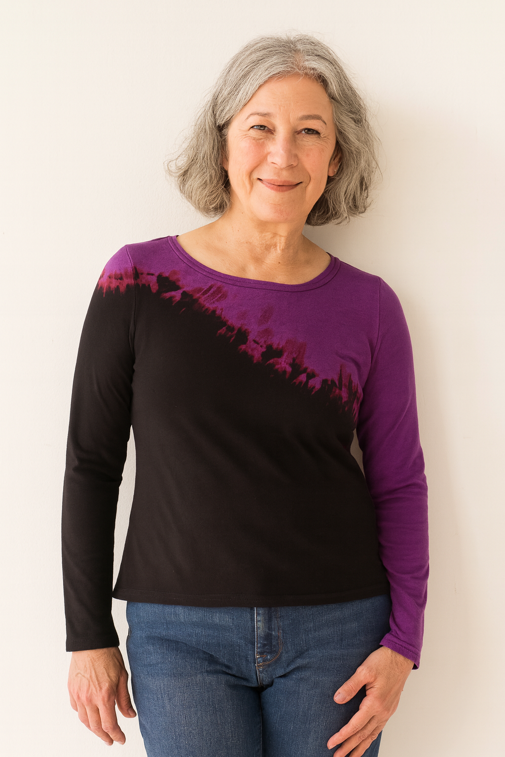 Jessie Top in Purple Drift