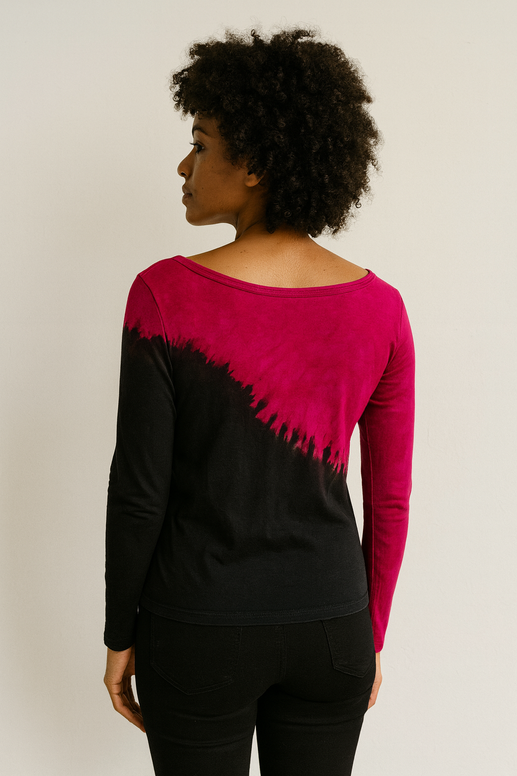 Jessie Top in Fuchsia Drift