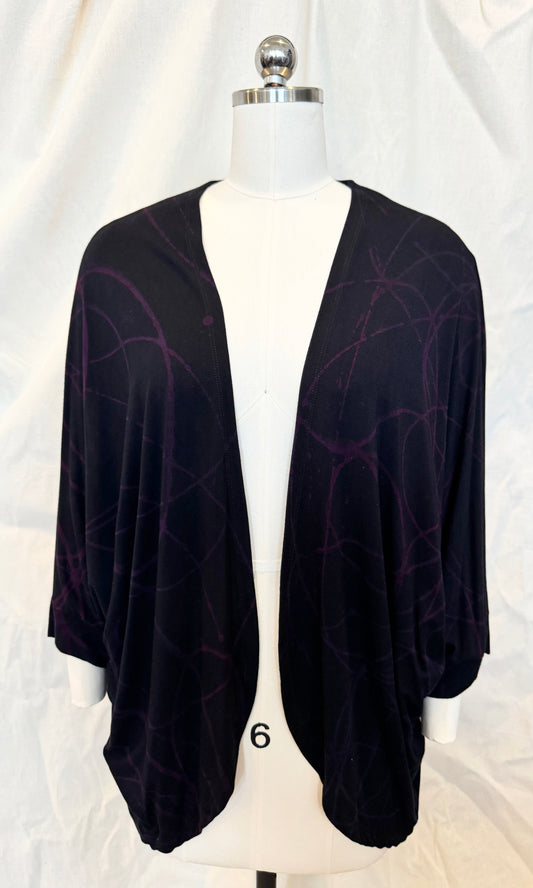 Melissa Jacket in Magenta Spiral