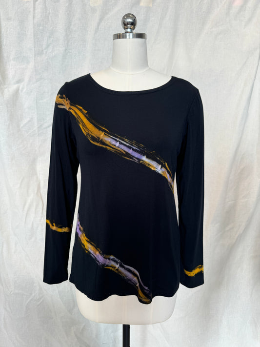 JESSIE LONG SLEEVE TOP in Wrap Around