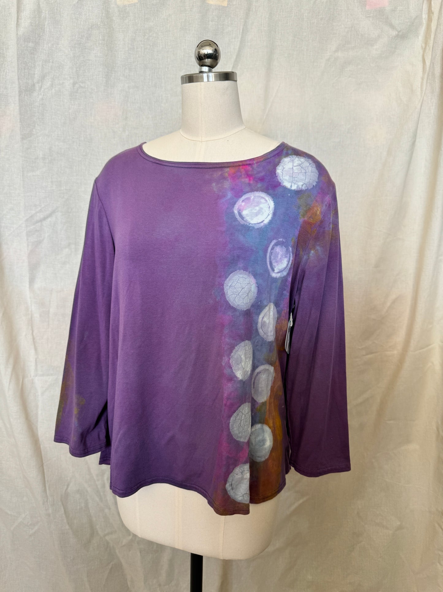 Betsy Top in Lavender Floating Eclipse