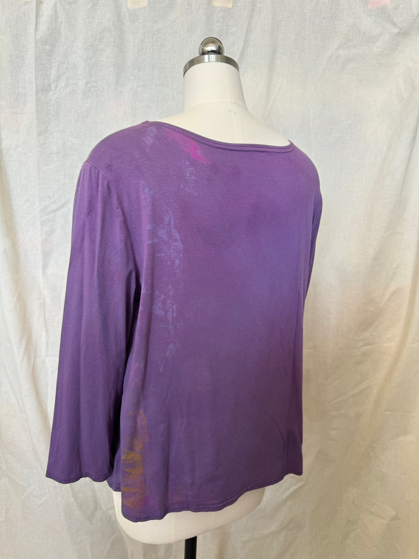 Betsy Top in Lavender Floating Eclipse