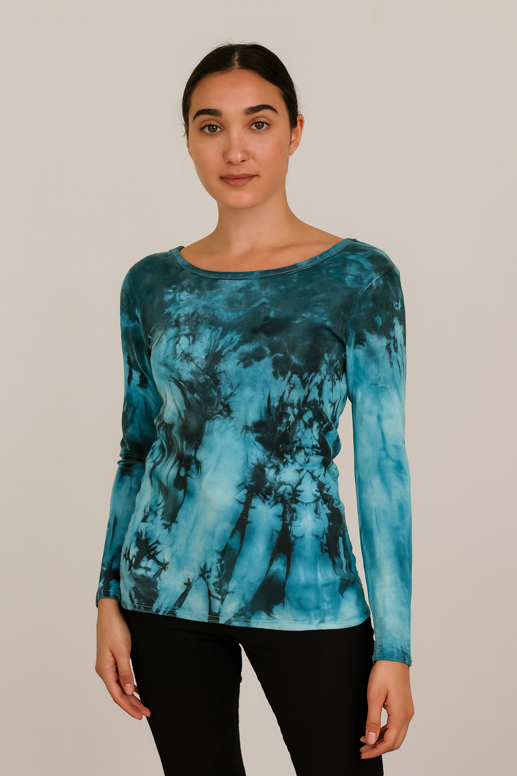Jessie Top in Seaglass Tangle
